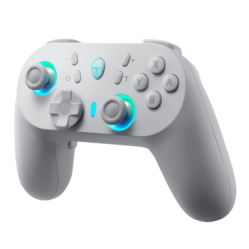 ThundeRobot G45 Pro Wireless PC Controller for Windows PC,Switch,IOS&Android,Wireless Game Controller with Hall Effect Joysticks&Triggers/Gyroscope,RGB Lights [video game] - Image 1